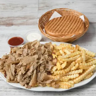 Plato solo carne salsas