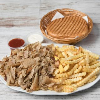 Plato solo carne salsas