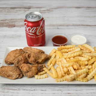 menu alitas de pollo