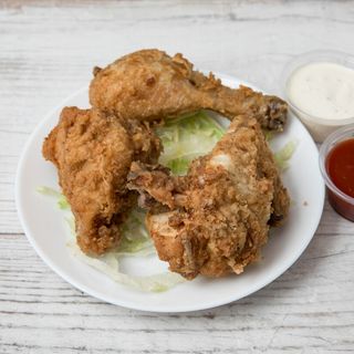 Piezas o unidad de pollo solo