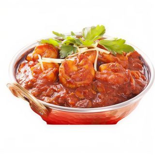 Gambas Con Salsa De Curry