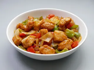 Pollo Con Salsa Agridulce