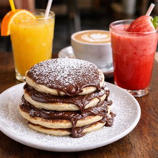 Menú Tortita Dulce y  zumo naturales
