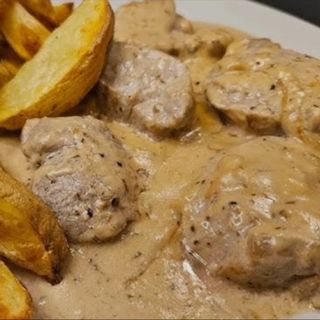 Solomillo a la pimienta