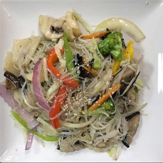 Fideos De Arroz Con Verduras