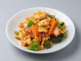 Pollo Con Guindillas