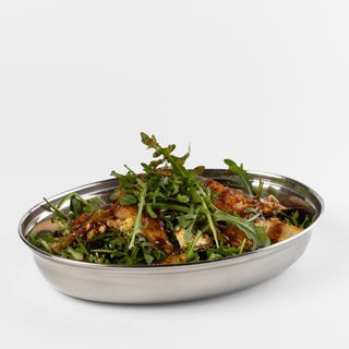 Ensalada con rucula y pera