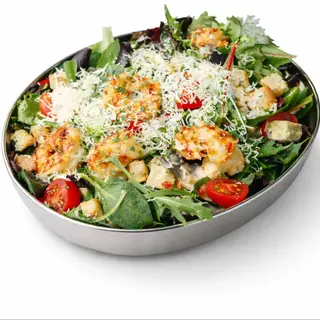 Ensalada César con Gambas