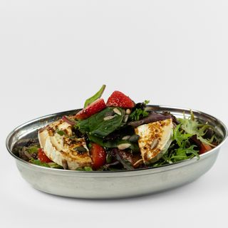 Ensalada con queso de cabra