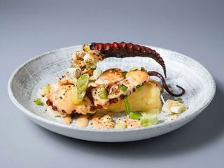 Pulpo al horno
