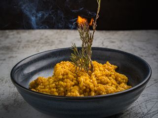 Arroz Meloso de pollo