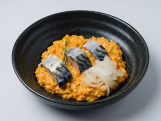 Arroz Mantecado De Pescado Azul
