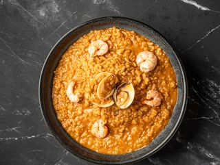 Arroz Meloso De Marisco Y Almejas