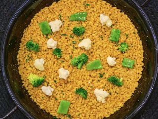 Arroz  Seco De Verduras