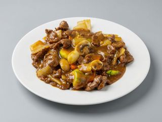 Ternera Con Salsa Curry