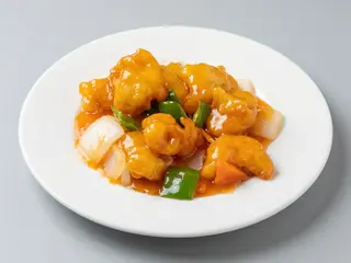 Pollo Con Salsa Agridulce