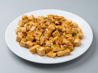 Tofu Con Salsa Picante