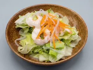 ensalada de gambas