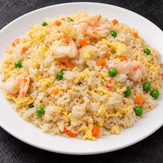 Arroz Frito Con Gambas