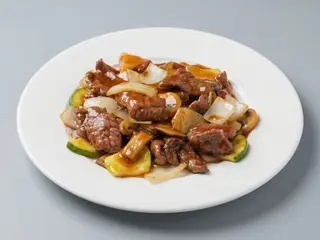 ternera con salsa de ostras
