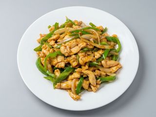 Pollo Con Pimientos Verdes