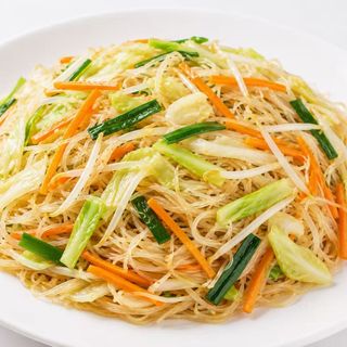 Fideos chinos con verduras