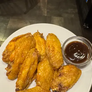 Alitas de pollo fritas (8 unidades)
