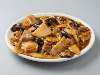 34. Bambú Y Setas Chinas Salteadas
