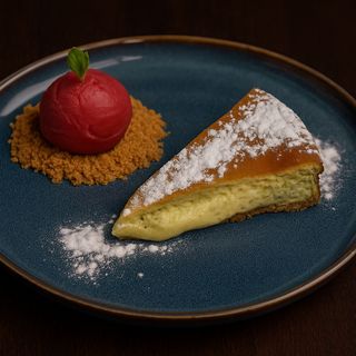 Tarta de Queso y Pistacho