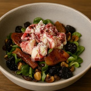 Ensalada de Burrata Ahumada