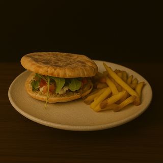 Puccia de salmón marinado