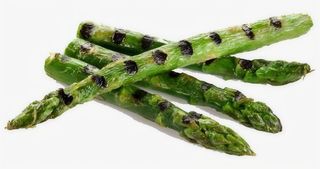 Espárragos a la brasa (v)