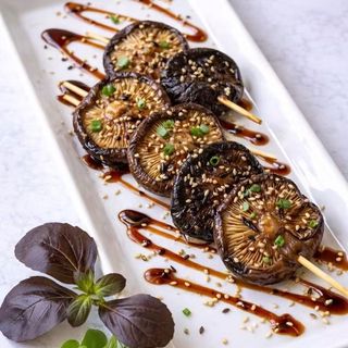 Pinchos de Shiitake
