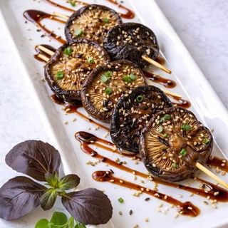 Pinchos de Shiitake
