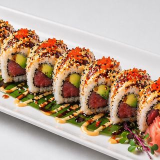 Uramaki spicy tuna