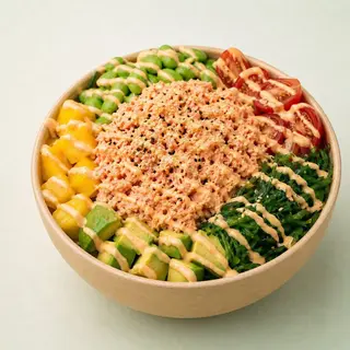 poke salmon cocido spicymayonesa
