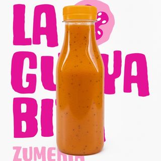 Zumo de papaya y maracuyá