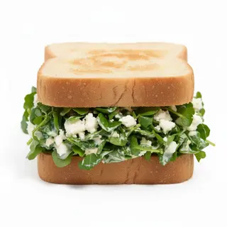 Sándwich De Berros y queso