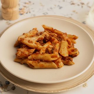 Macarrones a la boloñesa