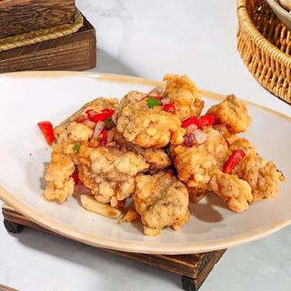 椒盐排骨Costillas Con Pimienta De Sichuan Y Sal