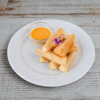 Yuquitas a la huancaina