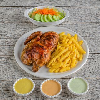 1/2 pollo al carbón peruano