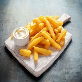 patatas fritas grandes