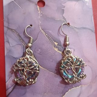 Pendientes árbol de la vida