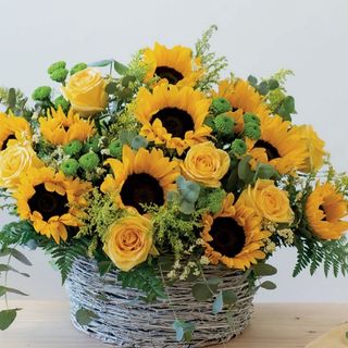 Centro de girasoles