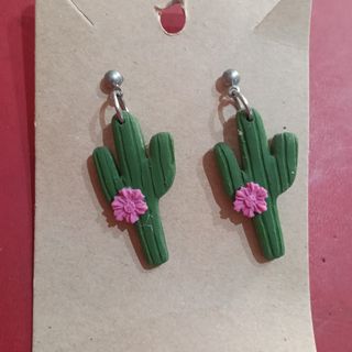Pendientes cactus