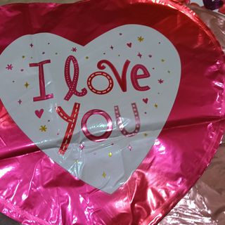 Corazones globo pequeño