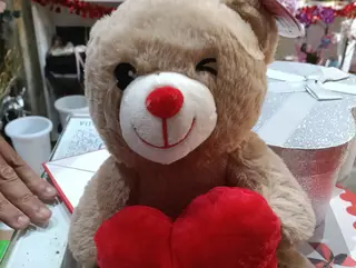 Oso corazón