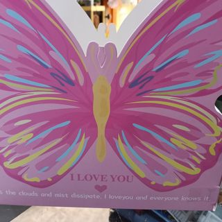 Centro mariposa grande