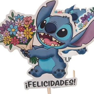 Stitch felicidades 